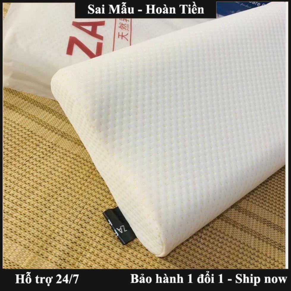 ️Gối cao su non Zara Home Nhật Bản cao cấp - Giảm Đau Mỏi Cổ Ngủ Sâu Giấc Ngủ Dài - 100% Làm Từ Cao Su Thiên Nhiên