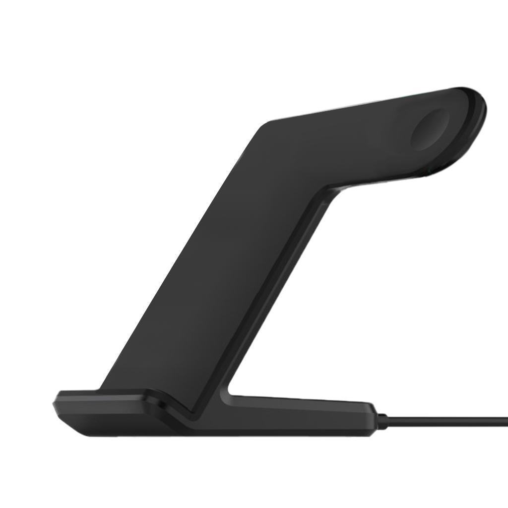 2 in1 Qi Wireless Charger Charging Pad Stand Dock For  Apple Watch NEW