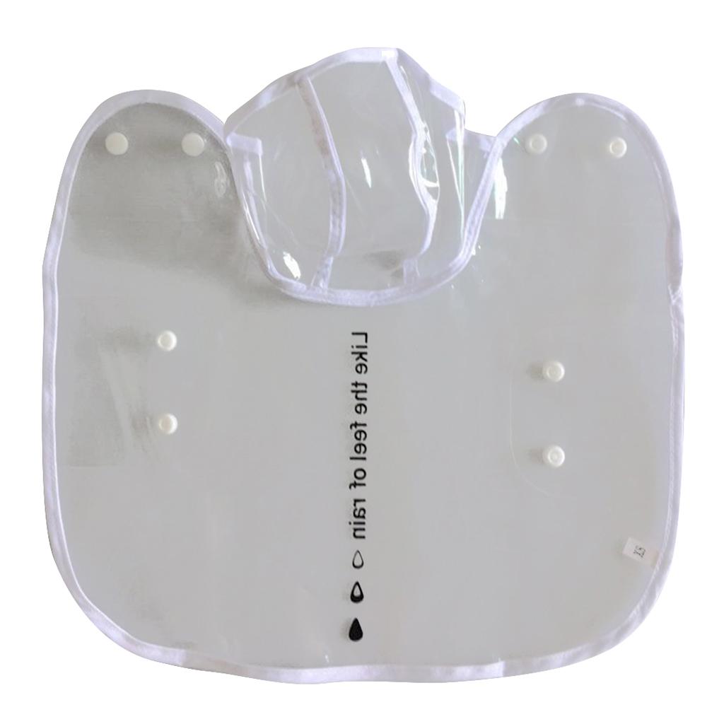 Pet Dog Rain Coat Poncho Rainwear Waterproof Jacket Hooded Hoodie Outdoor Wear, Clear