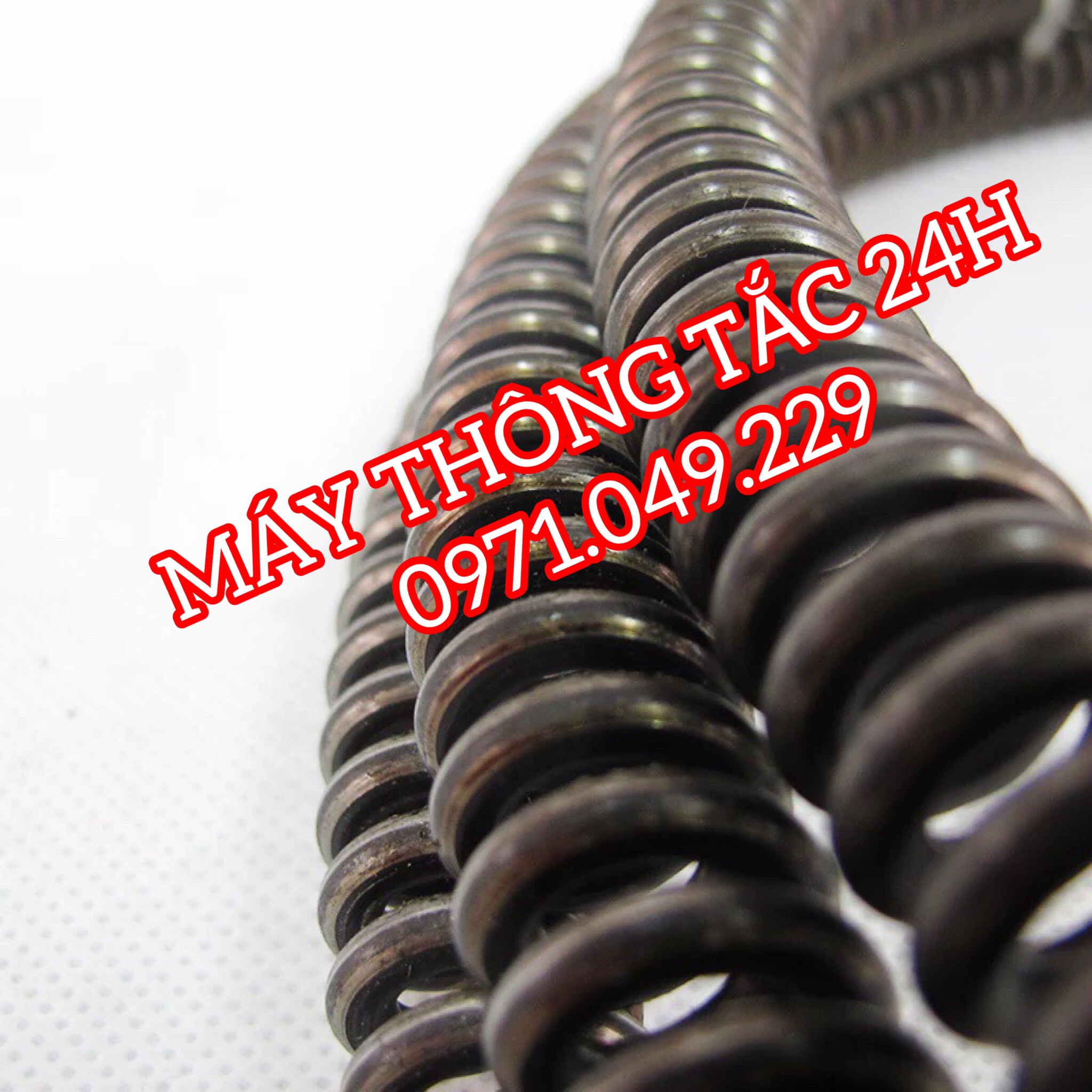 DÂY THÔNG TẮC CỐNG ,ĐƯỜNG ỐNG ĐƯỜNG KÍNH 16MM DÀI 11,4M LOẠI 1 DÀY DẶN DÙNG MÁY KHOAN