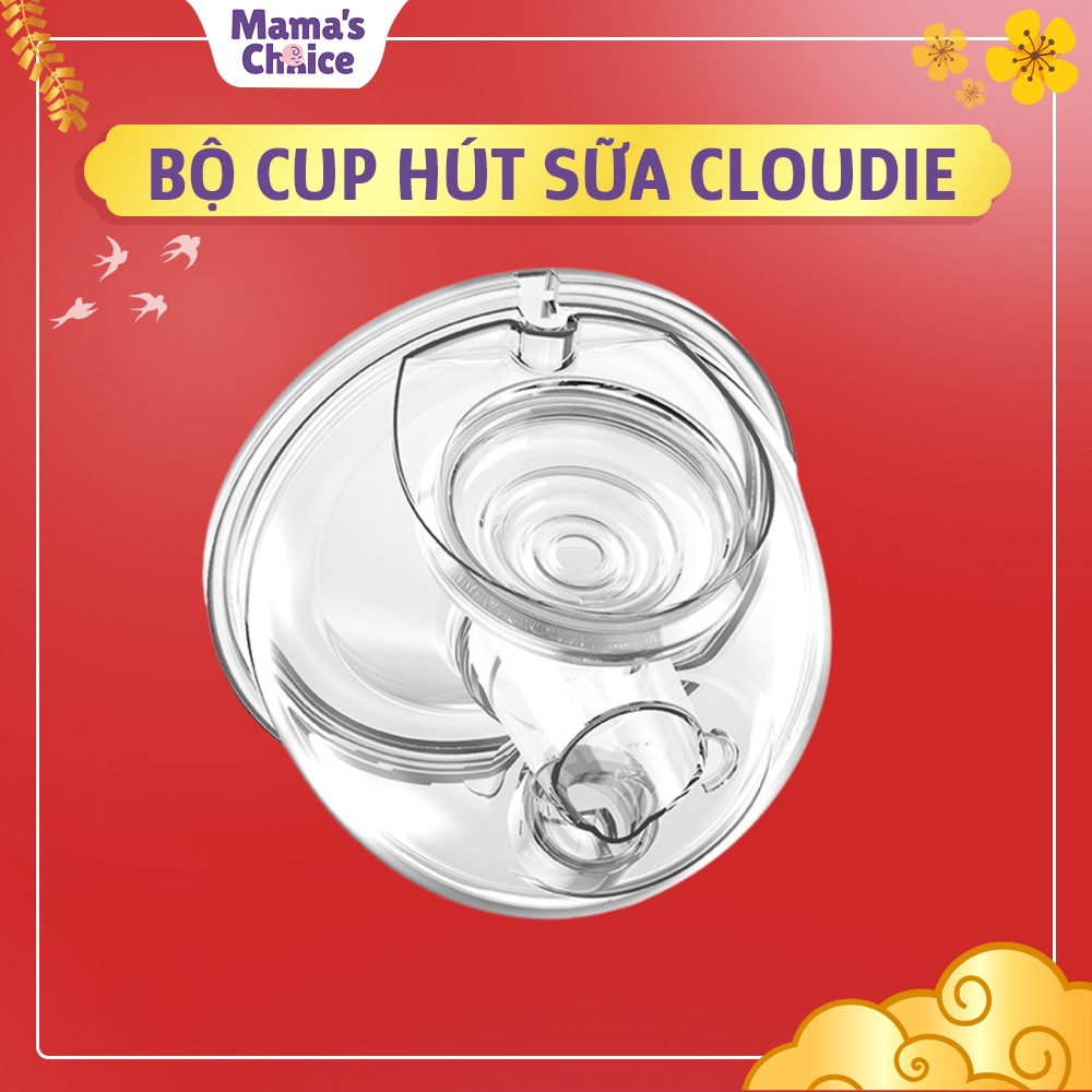 Phụ Kiện Máy Hút Sữa Mamas Choice Cloudie, Bộ Cup Dành Cho Hút Sữa Máy Hút Sữa Rảnh Tay Không Dây Cloudie - 24