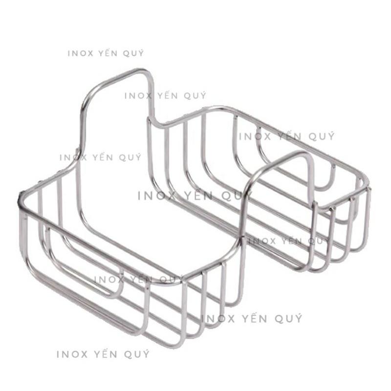 Giá để bọt biển đôi gài giữa 2 thành chậu