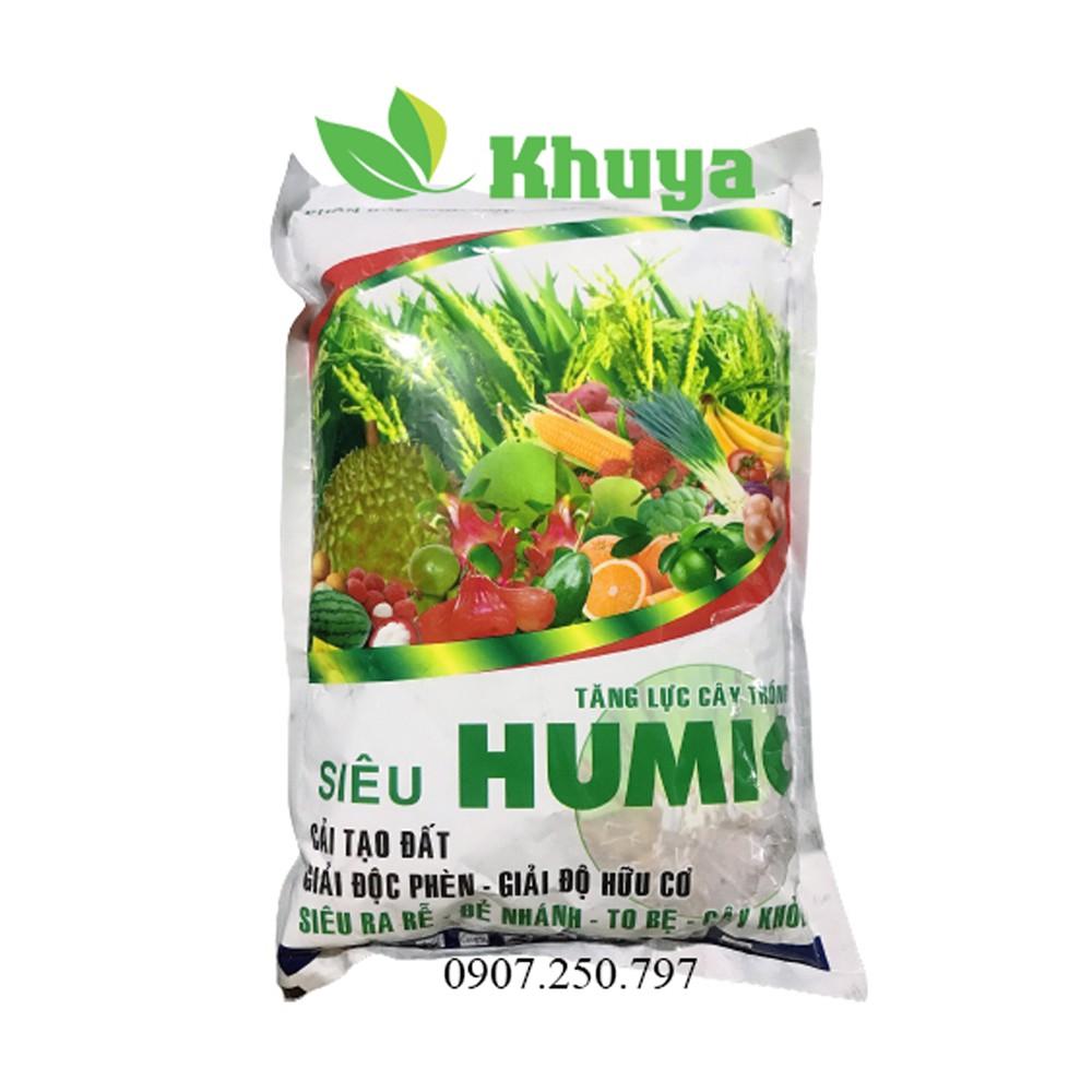 Phân Bón Sinh Học Siêu Humic 1kg Cải Tạo Đất - Giải Độc - Ra Rễ
