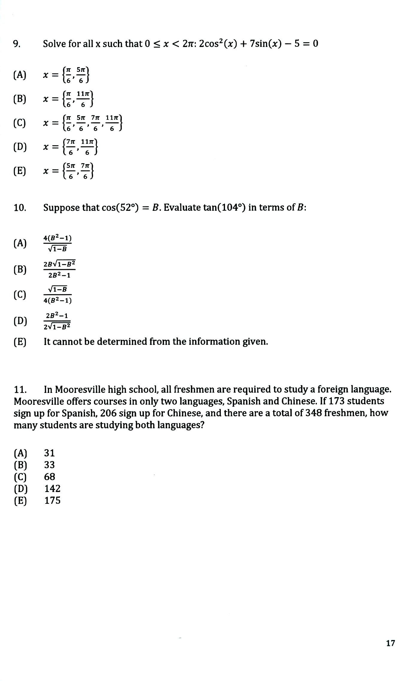 Review Sách Bứt Phá Điểm Số Sat 2 Với 626 Bài Toán Khó – Questions For ...