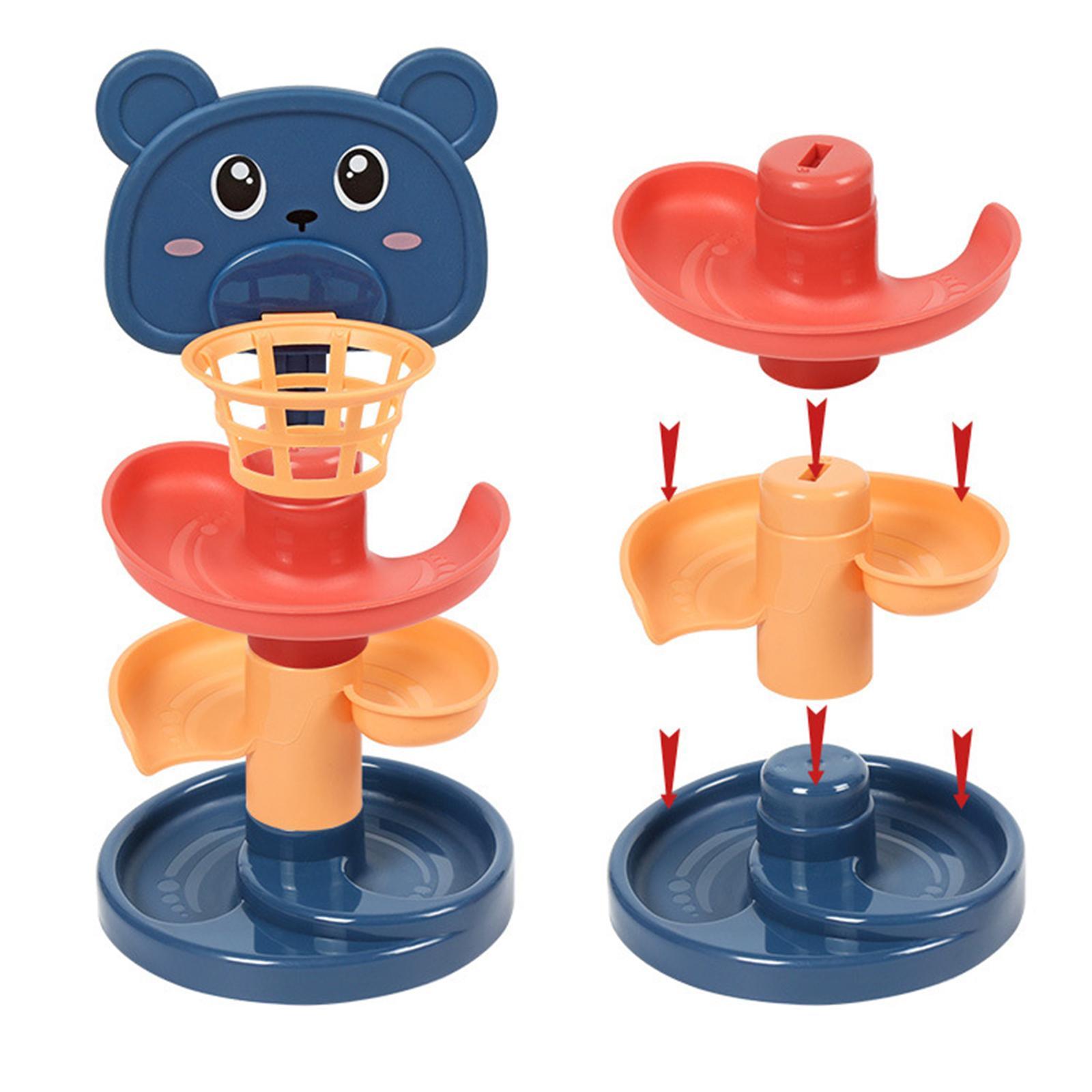 Ball Ramp Rotating Track Learning Activity for Toddlers Kids Birthday Gifts