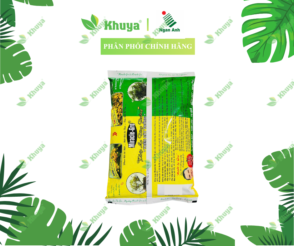 Phân bón lá Miracle Gro 15-30-15+TE gói 1kg chính hiệu Tân Qui