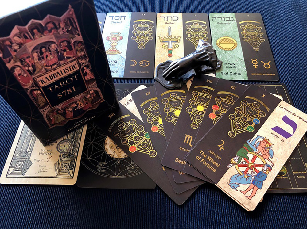 Bộ Bài Kabbalistic Tarot 5781 78 Lá Bài