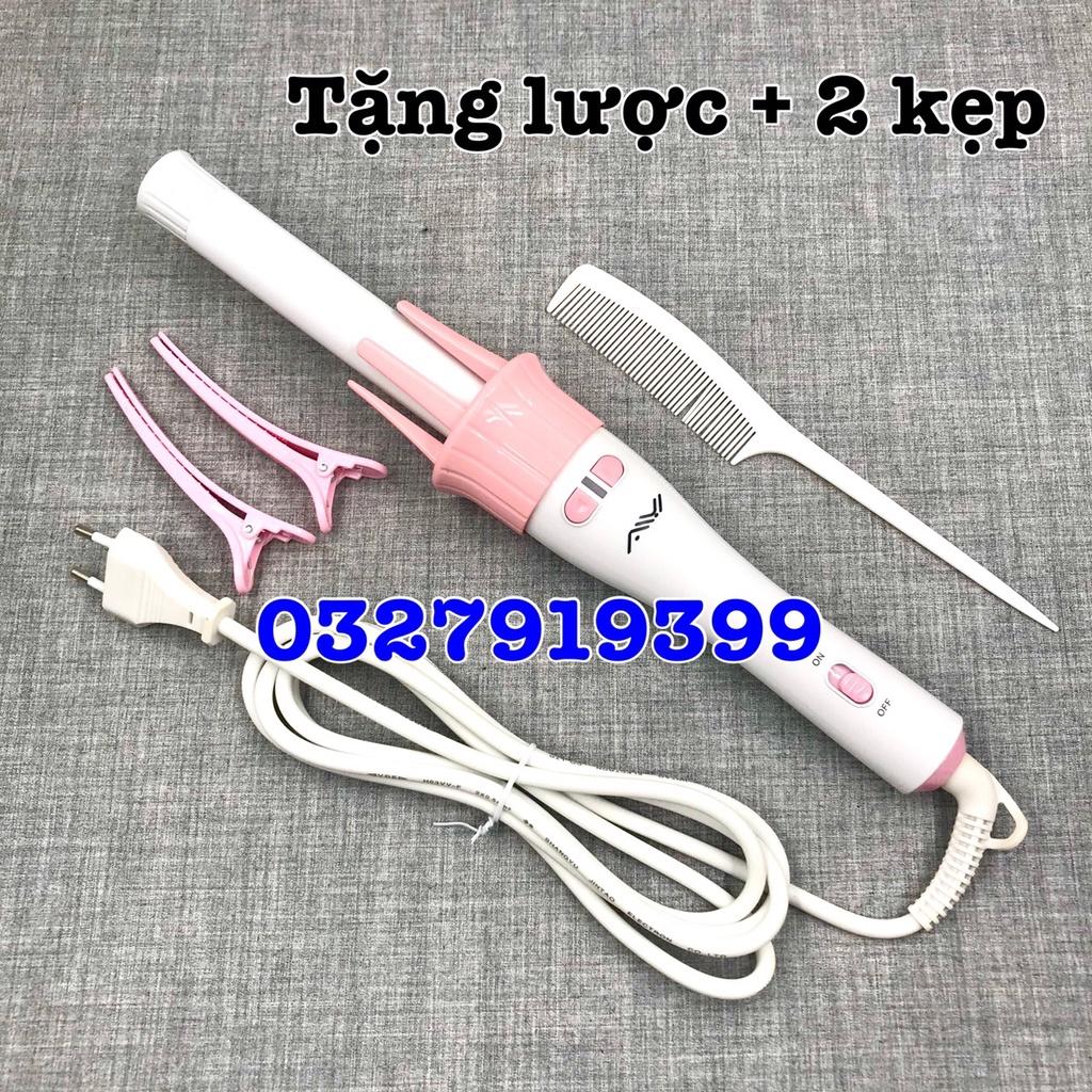 Tặng kẹp Máy uốn tóc tự động xoay 360 độ 2096