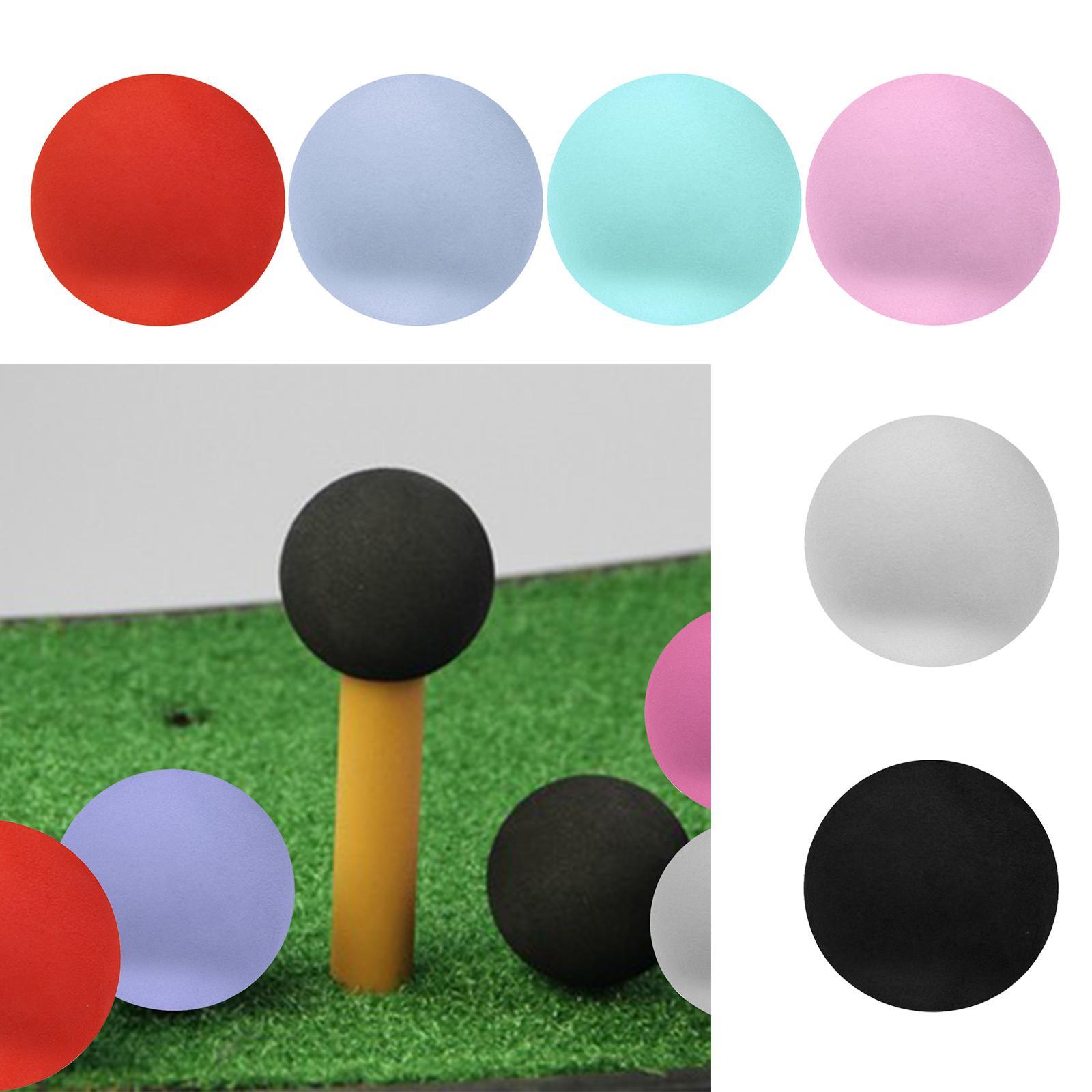 12x EVA Foam Golf Swing Exercises Practice Training Balls Red