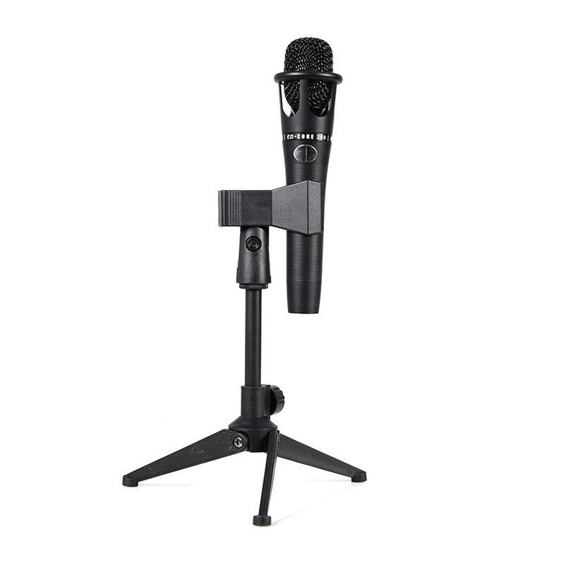 Mini có thể gập micrô micro đứng điều chỉnh khung micrô hỗ trợ gắn kết micrô micrô hỗ trợ
