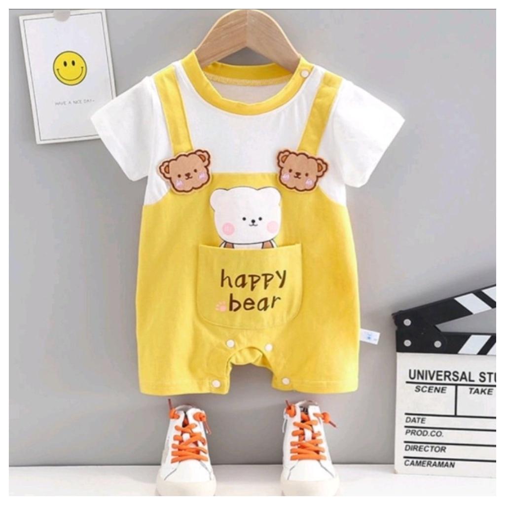 Bộ body đùi ngắn tay bodysuit cho bé trai bé gái sơ sinh - Bộ đồ liền thân cho bé vải cotton mềm mại nhiều màu sắc