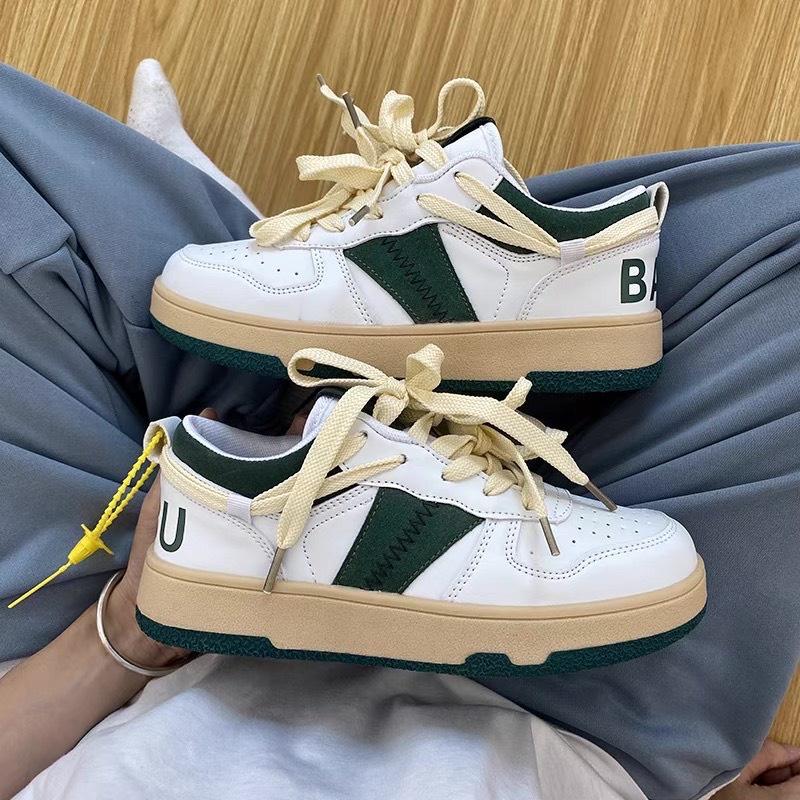 Giày thể thao nữ đế màu thời trang