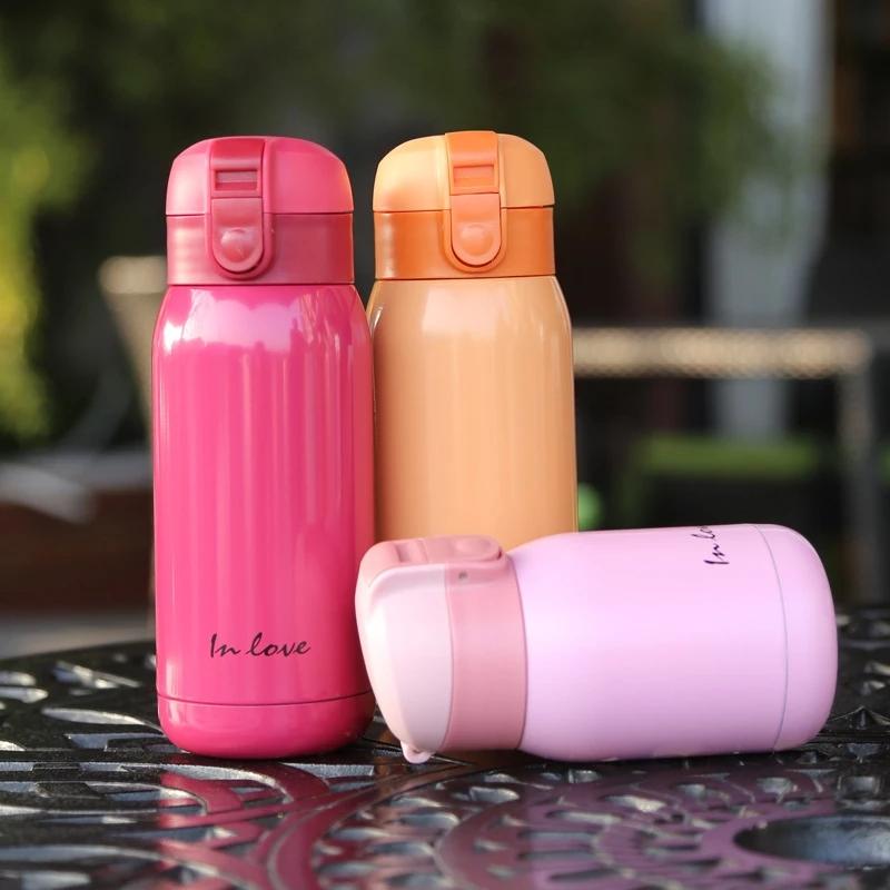 Mini Giữ Nhiệt Dễ Thương Kẹo Hoạt Hình 200Ml/360Ml Trẻ Em Nóng Thép Không Gỉ Nhiệt Cốc Cà Phê chân Không Cách Nhiệt