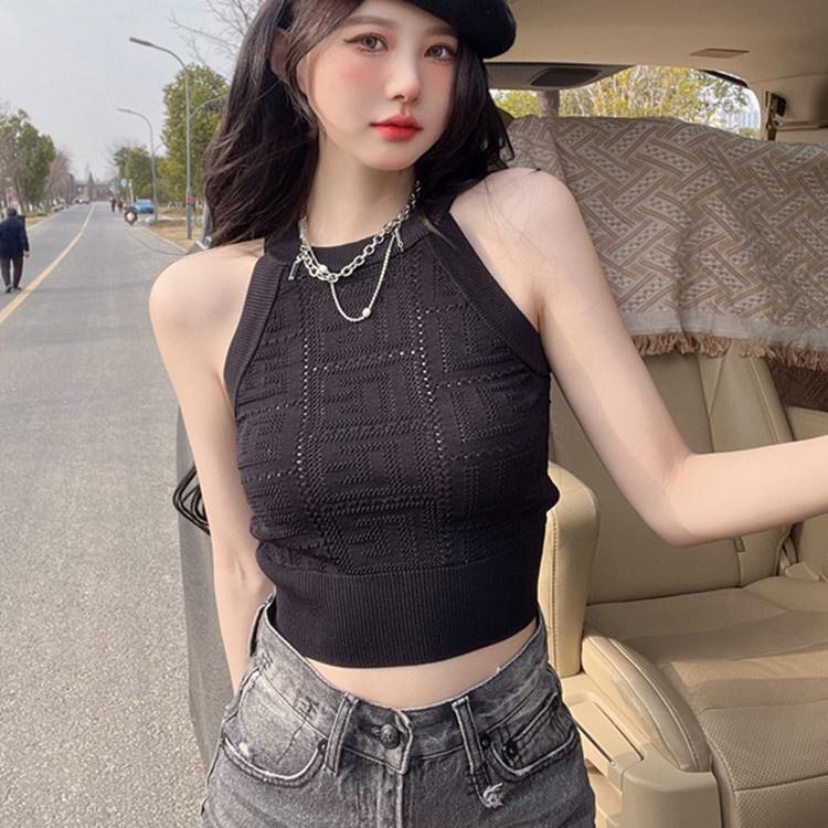 Áo Yếm Croptop Sát Nách Mongterghi Hoạ Tiết 3D Chất Liệu Co Giãn Thoải Mái Kết Hợp Quần Cạp Cao Siêu Đẹp
