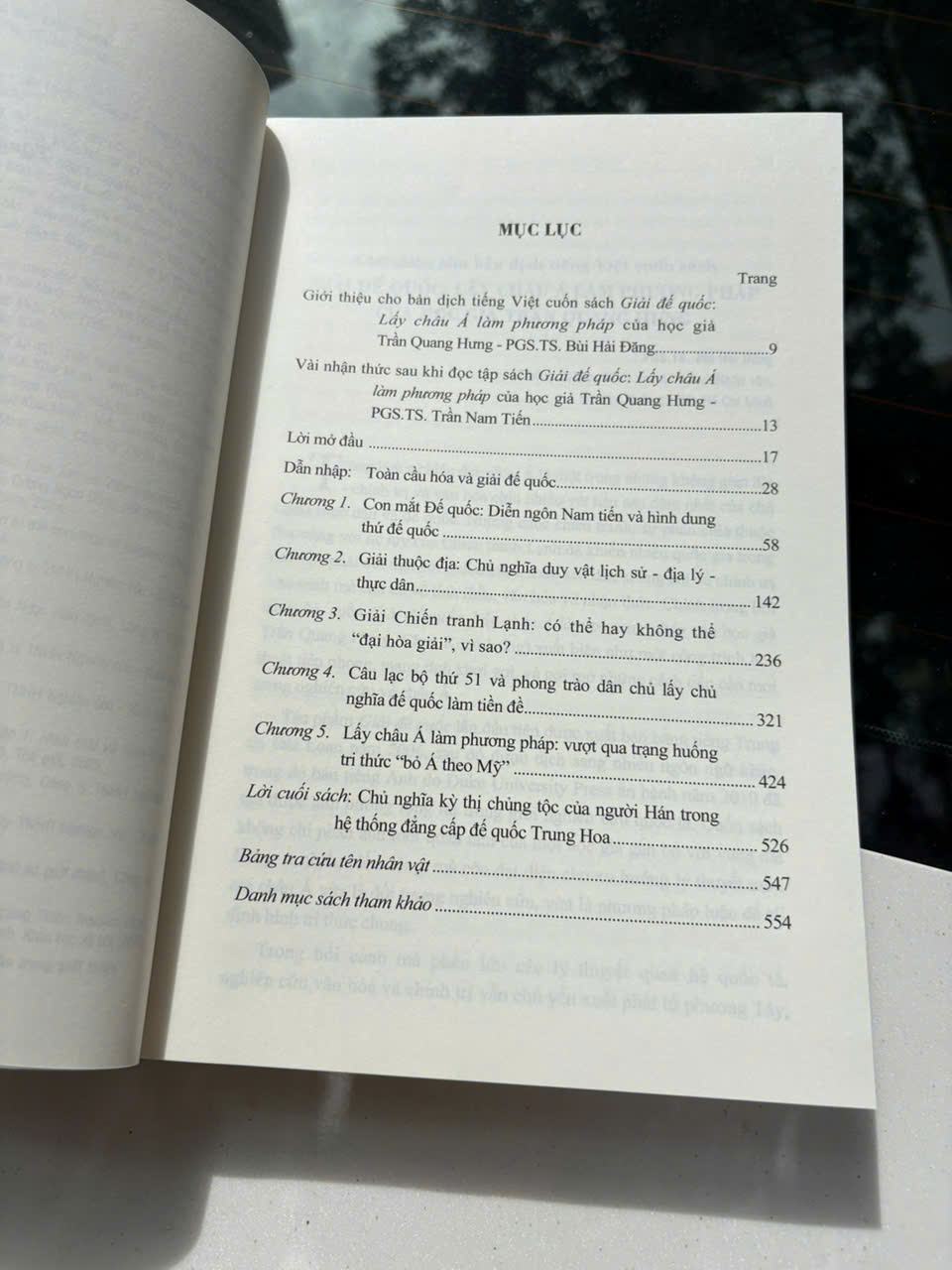 GIẢI ĐẾ QUỐC: LẤY CHÂU Á LÀM PHƯƠNG PHÁP - Trần Quang Hưng - Khai Minh Books