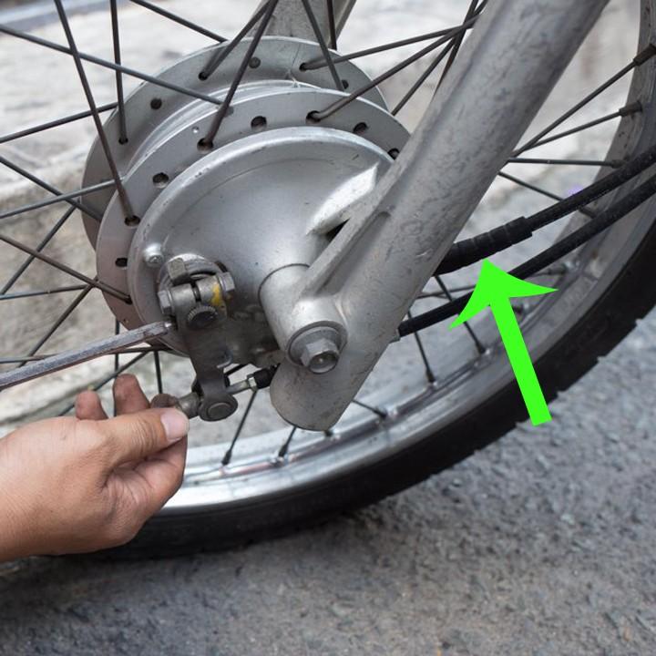 Dây đồng hồ-Dây công tơ mét dành cho xe máy Wave nhỏ anpha+ Wave thái - PHANH CƠ -TKAs.1224