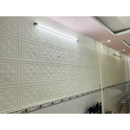 Bộ 5 Tấm Xốp Dán Tường 3D Da P8 Đẹp Sang Trọng