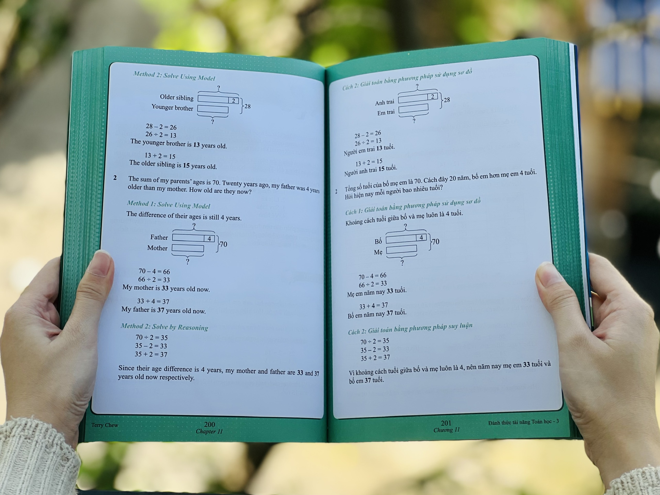 Sách toán - Đánh thức tài năng toán học 3 - Toán lớp 3, toán lớp 4 - Á Châu Books, bìa mềm, in màu