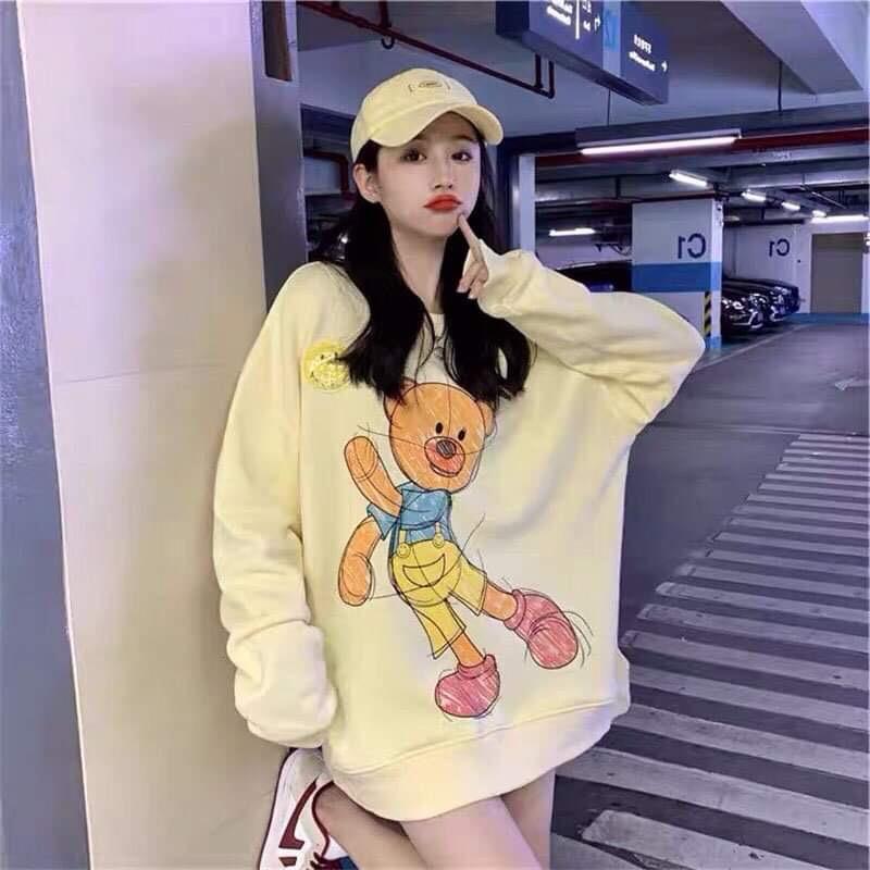 Áo Sweater gấu ném bóng TC6
