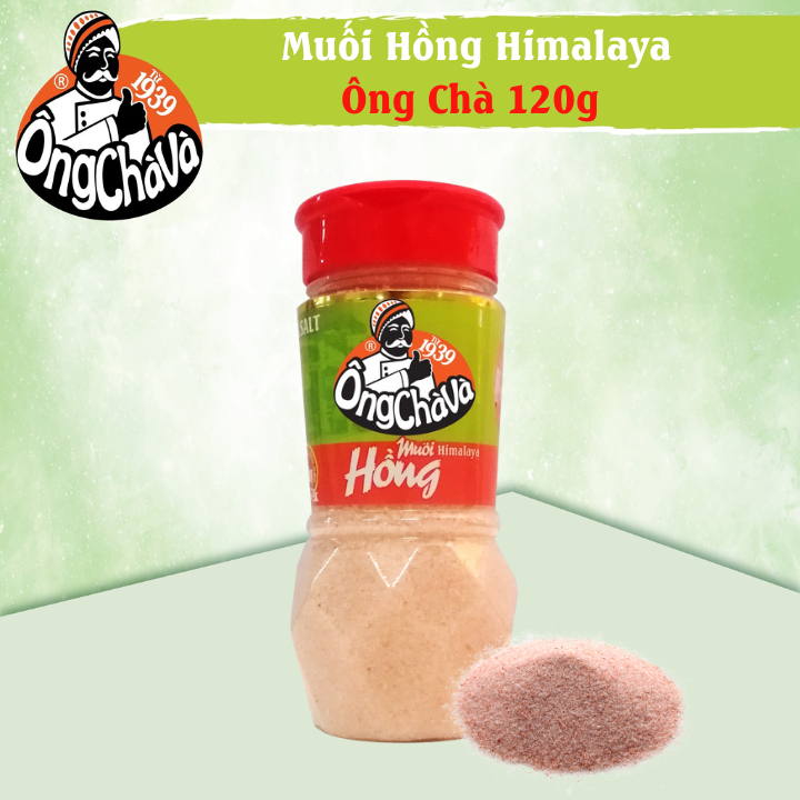 Hũ Muối Hồng Himalaya Ông Chà Và 120gram
