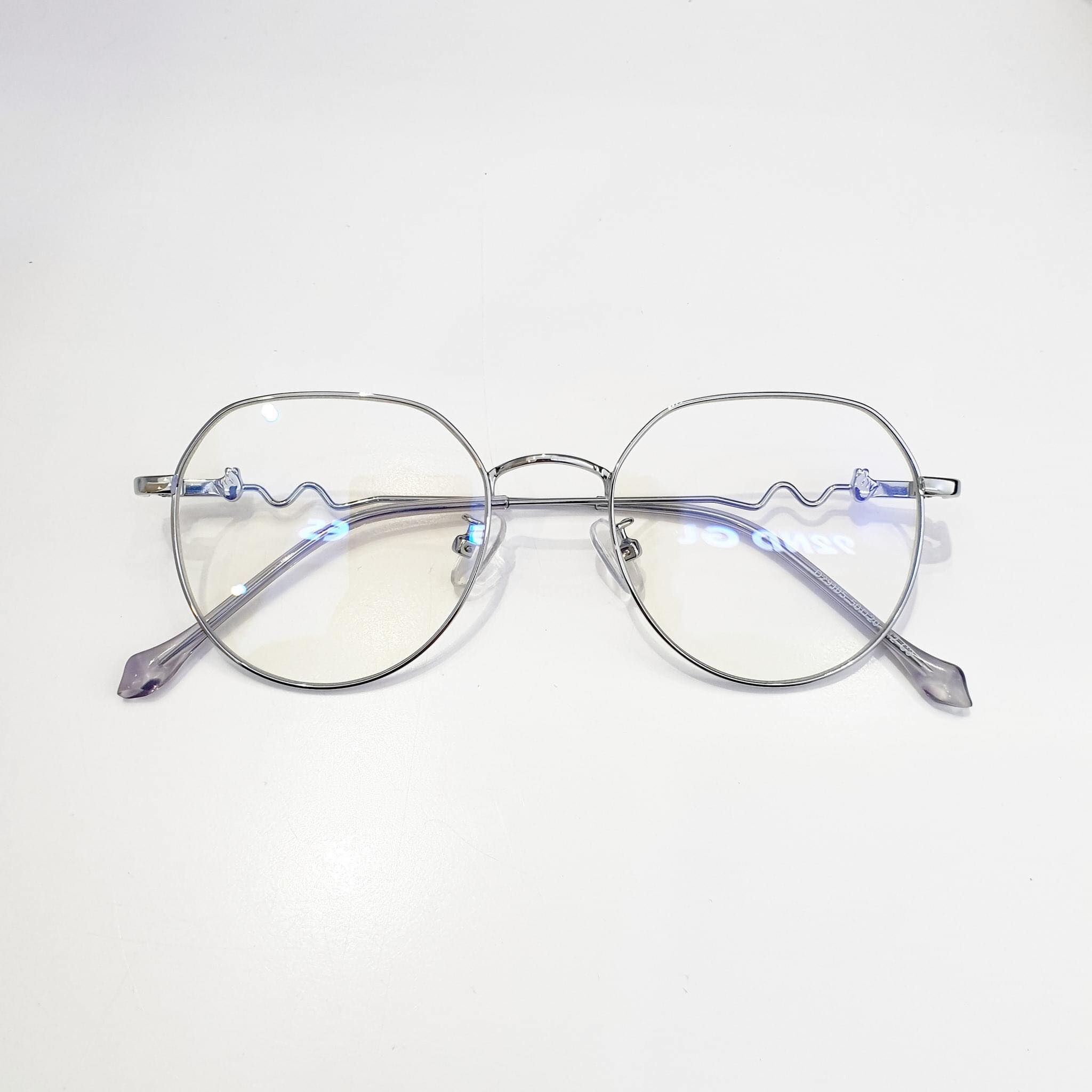 Kính vintage Korea Cao Cấp Gọng xoắn kim loại