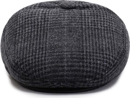 Mũ nồi – Nón beret kẻ caro có khuy thiết kế che tai ấm áp- Món quà ý nghĩa dành tặng người thân