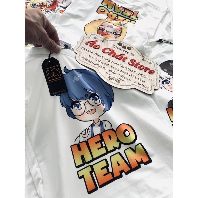 Áo Hero Team nhân vật Phong Cận siêu cute dành cho bé trai | bé gái đẹp