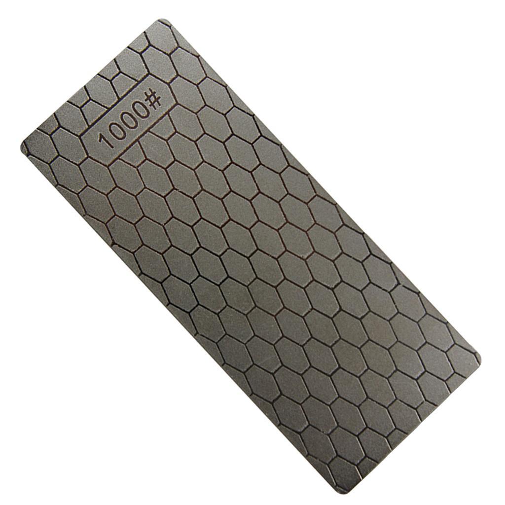 Single Sided Diamond Sharpener Stone Sharpening Whetstone Tool 1000 Grits