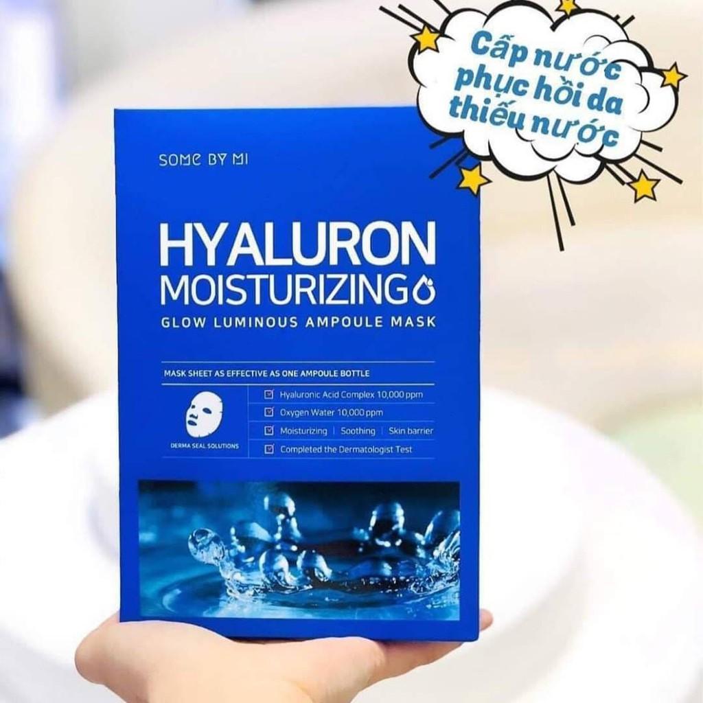 Mặt Nạ Cấp Nước Dưỡng Ẩm Da Some By Mi Hyaluron Moisturizing Mask Sheet 25g