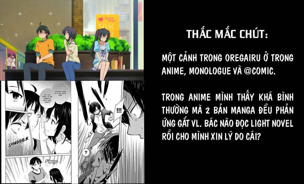 yahari ore no seishun rabukome wa machigatte iru chapter 17 26