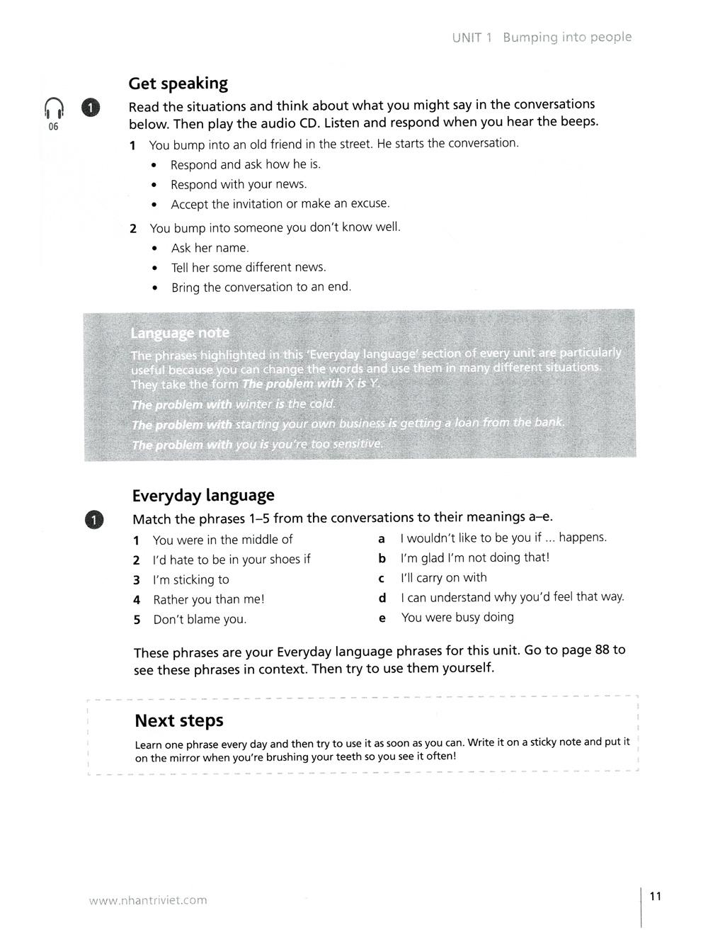 Sách Collins - English For Life - Speaking B2 Uper Intermediate (Kèm CD)