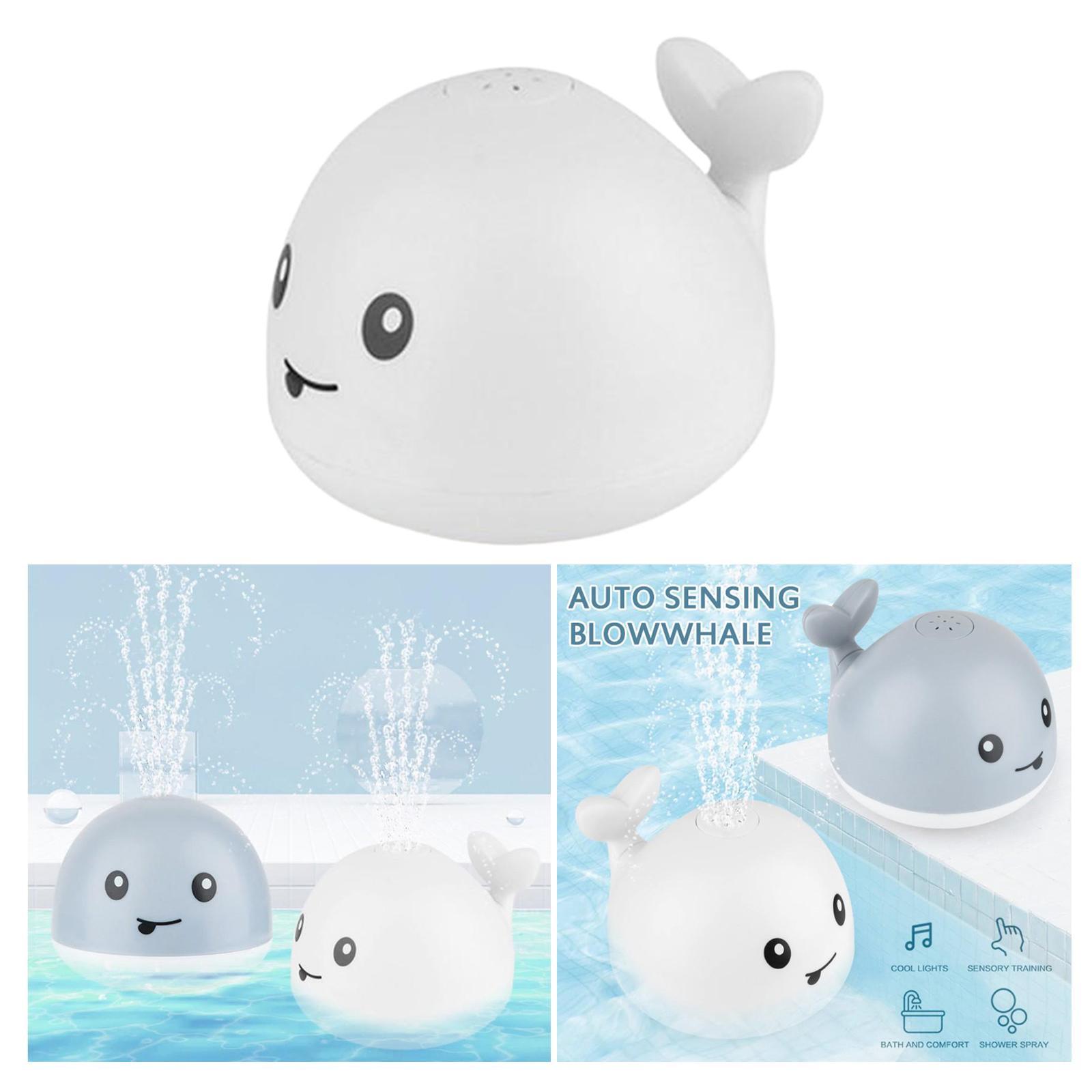 Baby Bath Toys Automatic Electric  Sprinkler Baby Bath Toys White