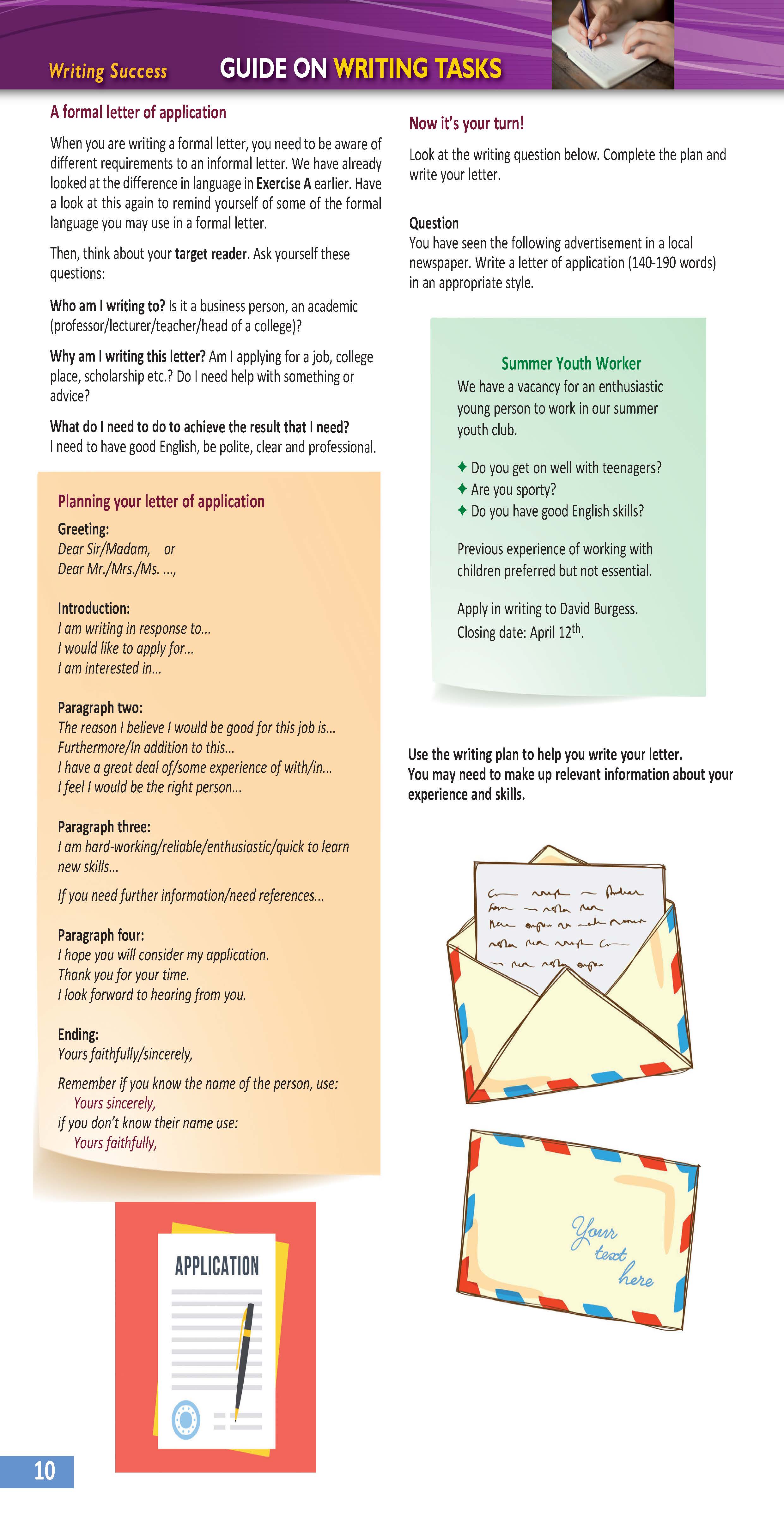 Writing success Upper Intermediate level B2