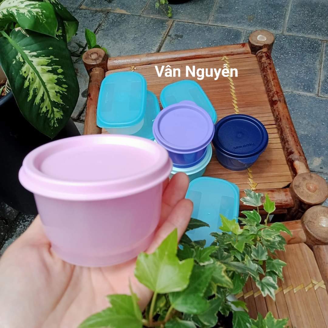 Bộ hộp ăn dặm Mini Cutie Tupperware - Hàng chính hãng