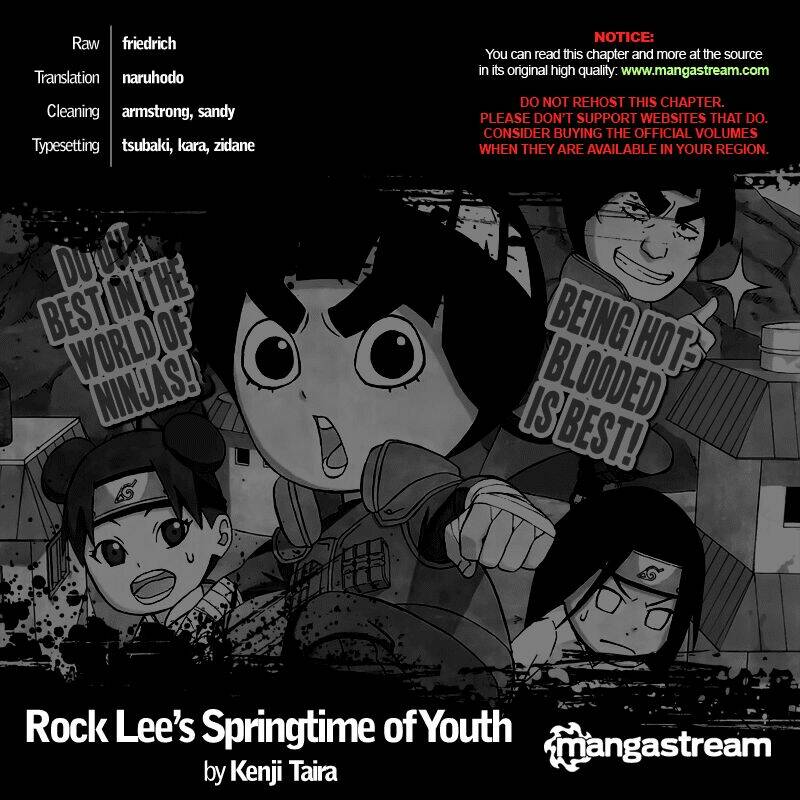 rock lee's springtime of youth chapter 4 23