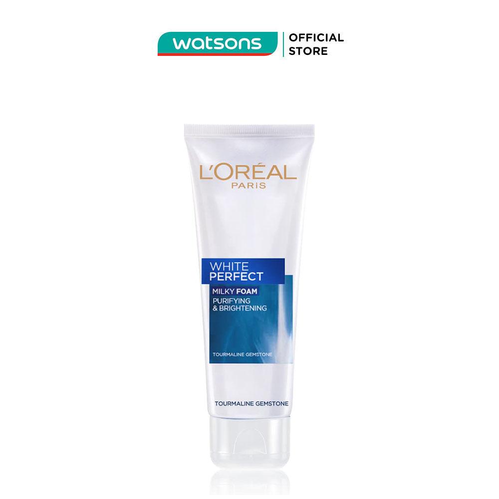 Sữa Rửa Mặt L'Oreal Paris Skincare Sáng Mịn Da White Perfect 100ml