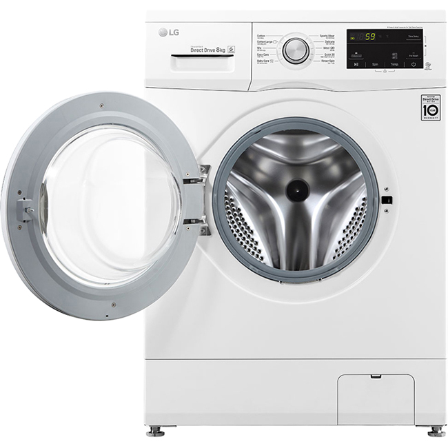 Máy giặt LG Inverter 8 kg FM1208N6W