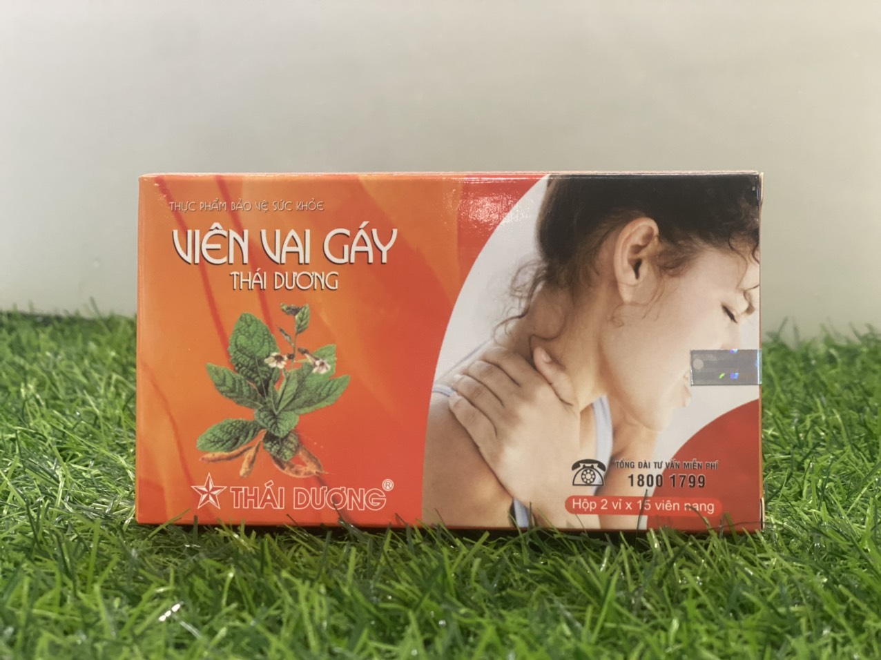 Viên uống Viên Vai Gáy Sao Thái Dương ( vỉ 2 x 15 viên)