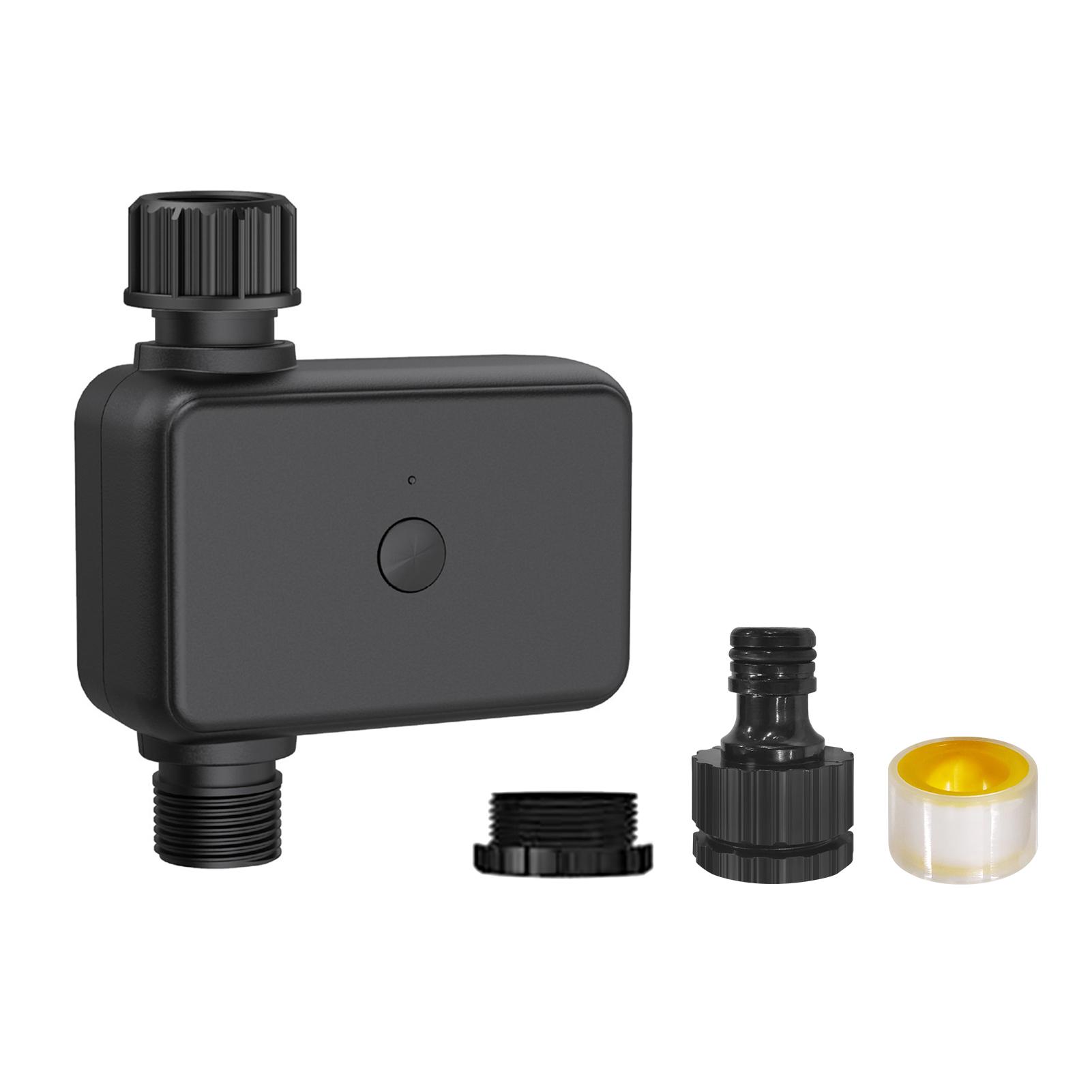 Smart BT Watering Timer Hose Faucet Sprinkler Timer with Rain Delay APP Remote Control Programmed Automatic Garden Irrigation Controller for Lawn Farmland Courtyard Greenhouse