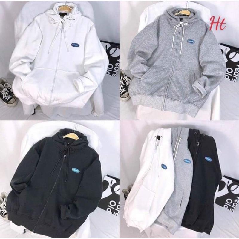 Áo khoác nỉ cotton logo SUSU H2A