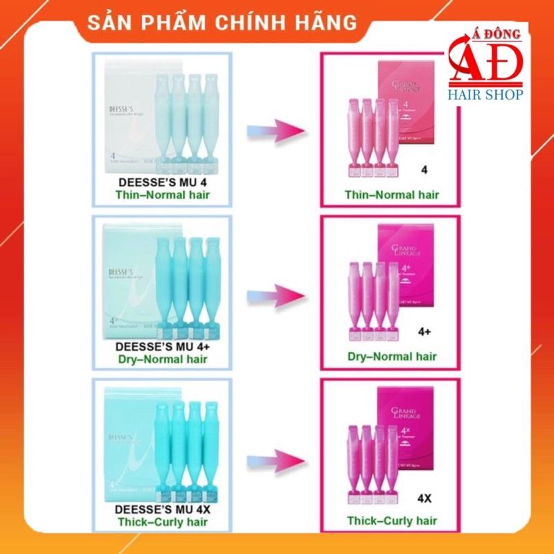 Kem dưỡng tóc Milbon Grand Linkage suôn mượt tại nhà vĩ 9g*4 ống