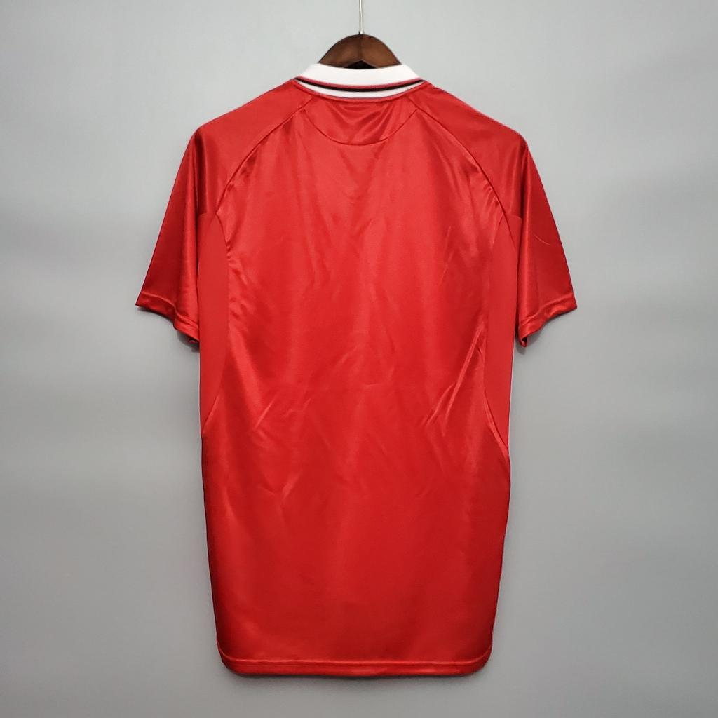 Áo Bóng Đá Retro Manchester United 1999 - Sân Nhà bản cao cấp vải Cotton Polyester