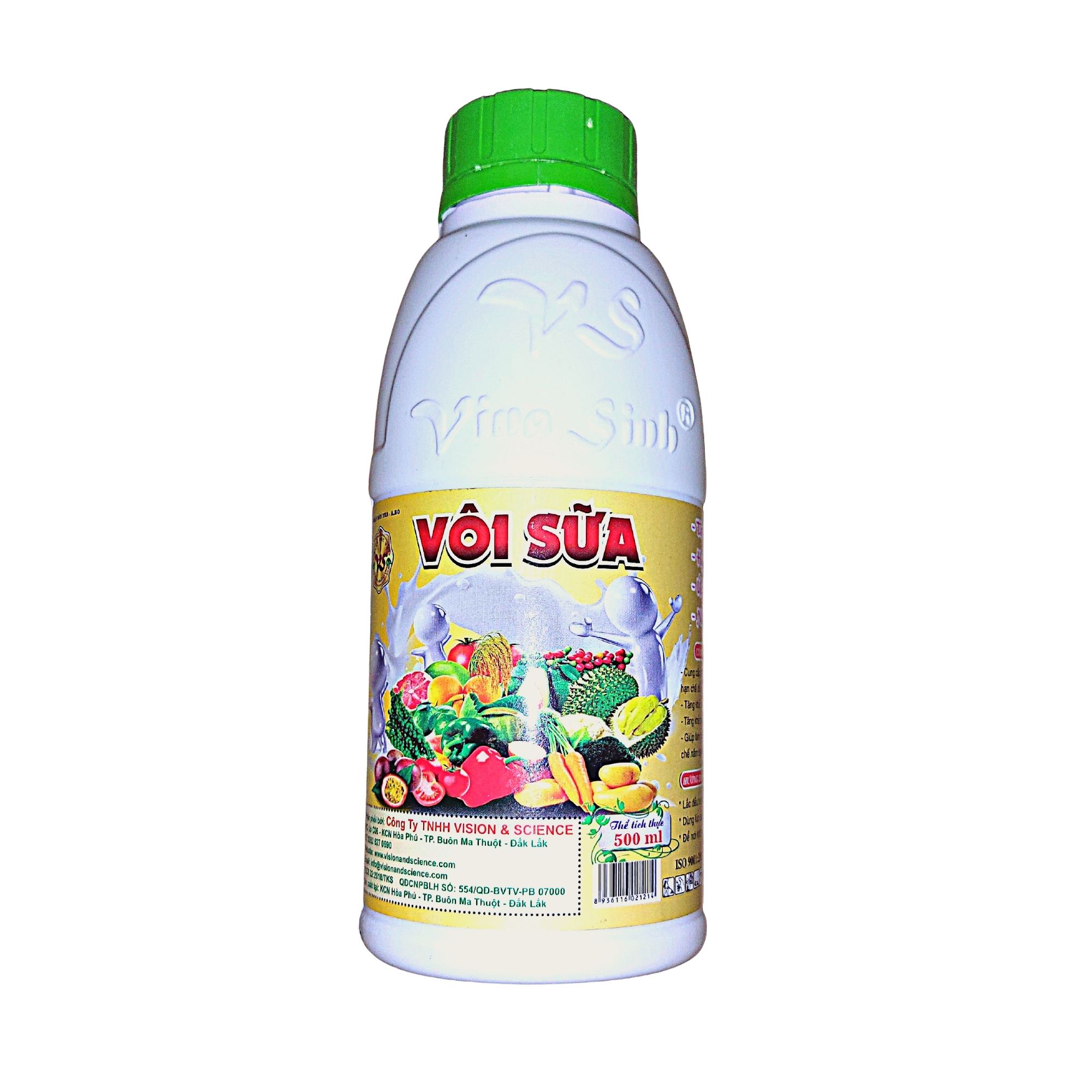 VÔI SỮA - Làm Khô Vết Bệnh, Ổn Định PH Đất Cây Trồng, hạ phèn nhanh - Chai 500ml - Cây Xanh Store