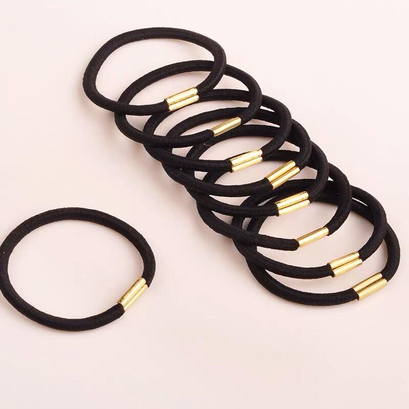 Set 100 Dây Buộc Tóc Co Giãn Tạo Kiểu Chuyên Dụng PT07