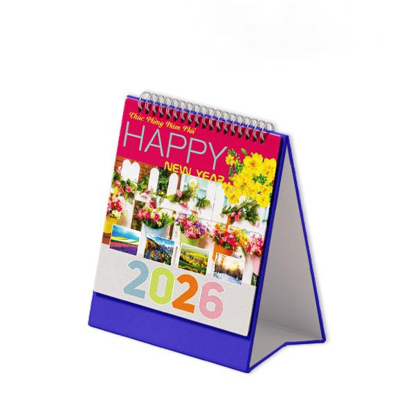 Lịch Bàn Chữ A 2026 - Cảnh Đẹp Thế Giới