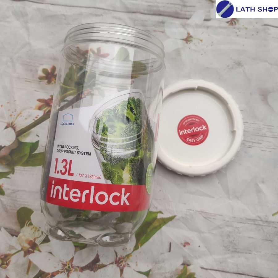 Hộp Bảo Quản Interlock Lock&Lock - INL402W - 1.3L