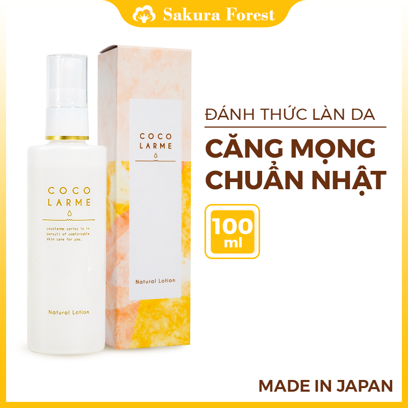 Xịt Khoáng Cân Bằng Da Se Khít Lỗ Chân Lông Cocolarme Natural Lotion (100ml)