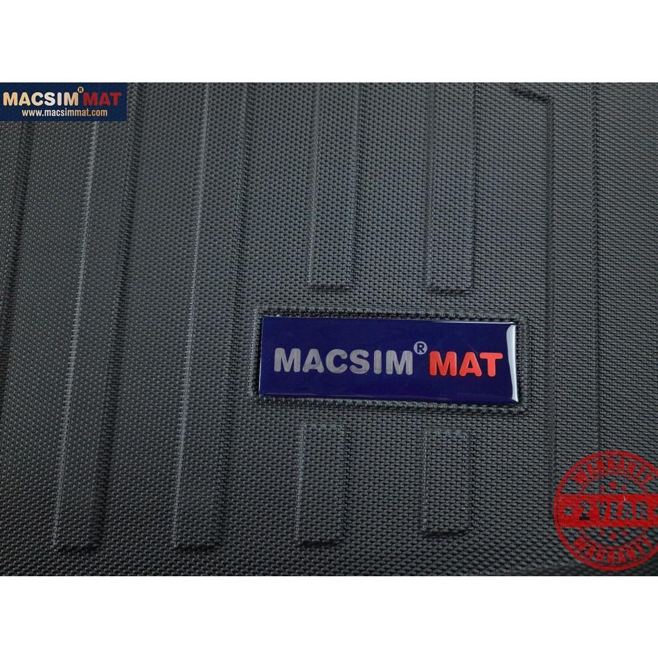 Thảm lót cốp xe ô tô Kia Sorento 2017-đến nay nhãn hiệu Macsim chất liệu TPV cao cấp màu đen (AT008)