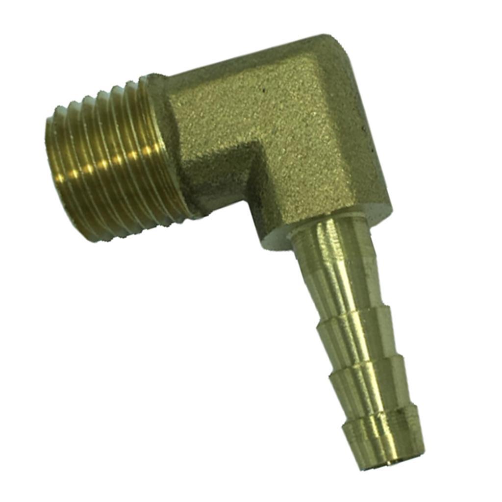 DN8 Brass Elbow Hose Connector Hose Connector, Male Thread