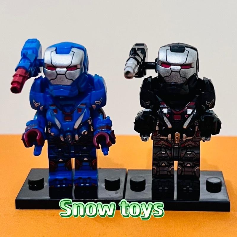 Minifigures Avengers Marvel - Mô hình War Machine Armor Mark - Nhân vật James Rhodes - Cỗ máy chiến tranh Iron man